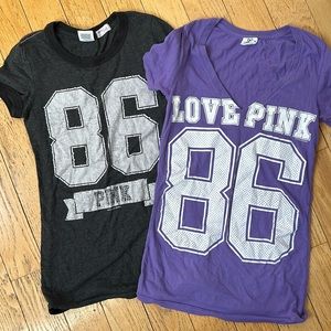Victoria’s Secret PINK tshirts size XS